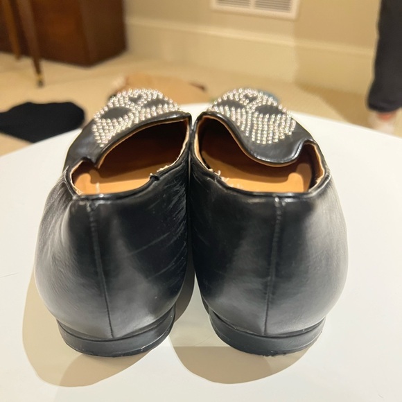 Deena & Ozzy Black Skull Mules - Picture 3 of 6